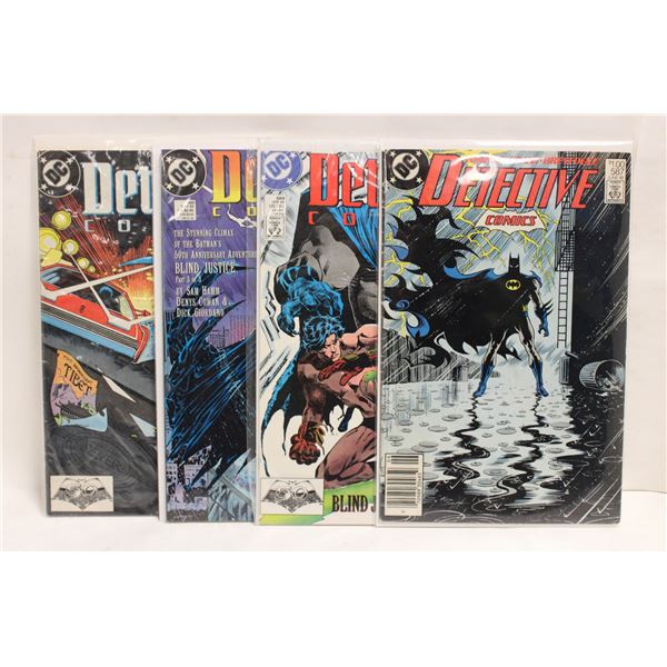 DETECTIVE COMICS --- 4 ISSUES