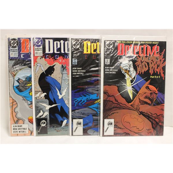 DETECTIVE COMICS --- 4 ISSUES