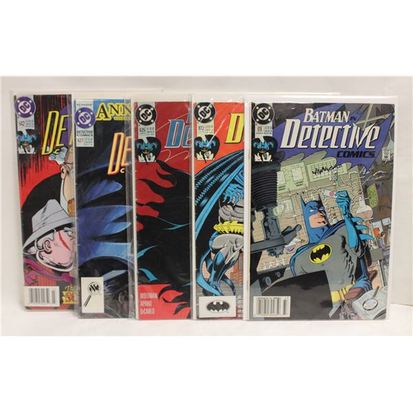 DETECTIVE COMICS --- 5 ISSUES