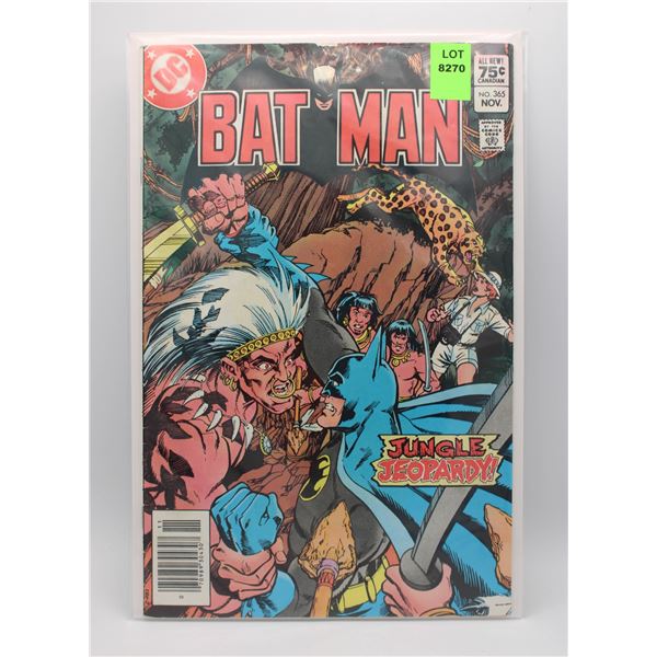 BATMAN #365 --- NEWSSTAND EDITION