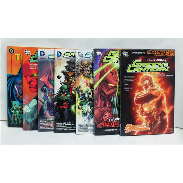 VARIOUS HARDCOVER & TRADE PAPERBACKS --- 7 BOOKS