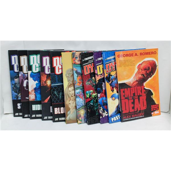 VARIOUS TRADE PAPERBACKS --- 11 BOOKS