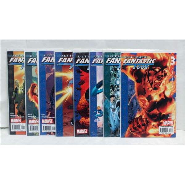 ULTIMATE FANTASTIC FOUR --- 8 ISSUES