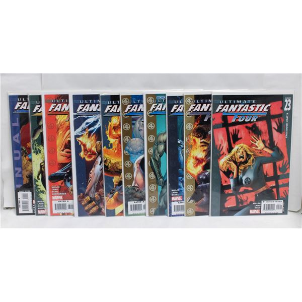 ULTIMATE FANTASTIC FOUR --- 10 ISSUES