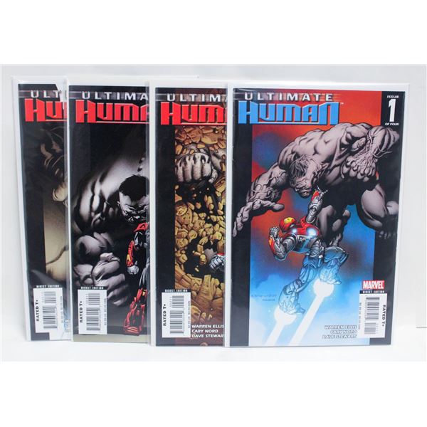 ULTIMATE HUMAN --- ENTIRE SERIES