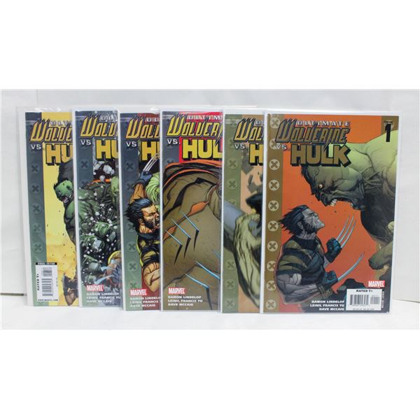 ULTIMATE WOLVERINE VS. HULK --- ENTIRE SERIES