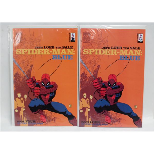 SPIDER-MAN: BLUE #4 --- 2 COPIES