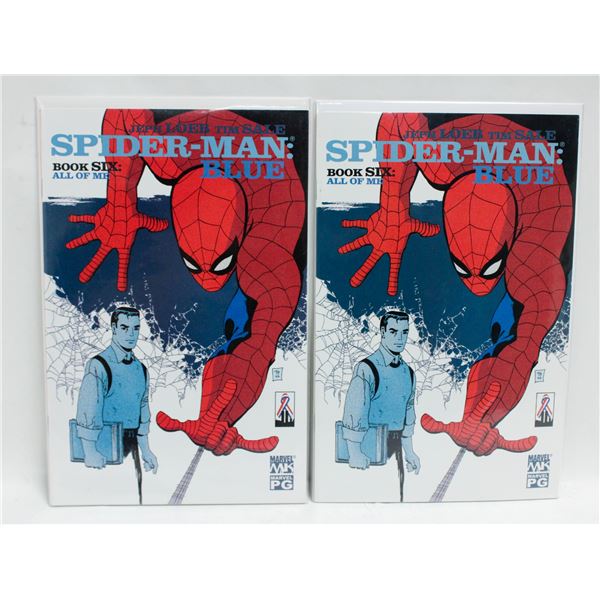 SPIDER-MAN: BLUE #6 --- 2 COPIES