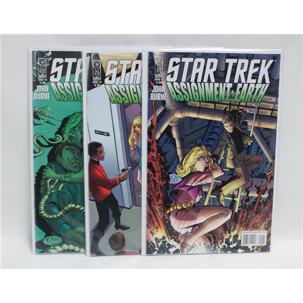 STAR TREK: ASSIGNMENT EARTH --- STARTING AT #1