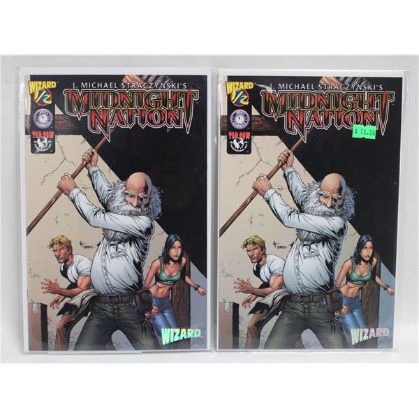 MIDNIGHT NATION #1/2 --- 2 COPIES WITH COA