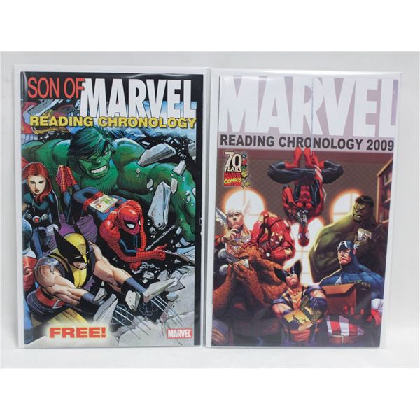MARVEL & SON OF MARVEL READING CHRONOLOGY