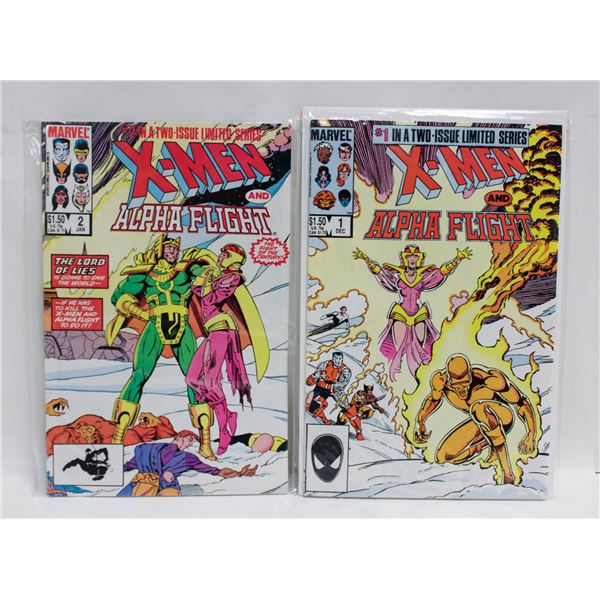 X-MEN AND ALPHA FLIGHT --- FULL LIMITED SERIES