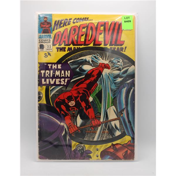 DAREDEVIL #22 --- 12 CENT COVER