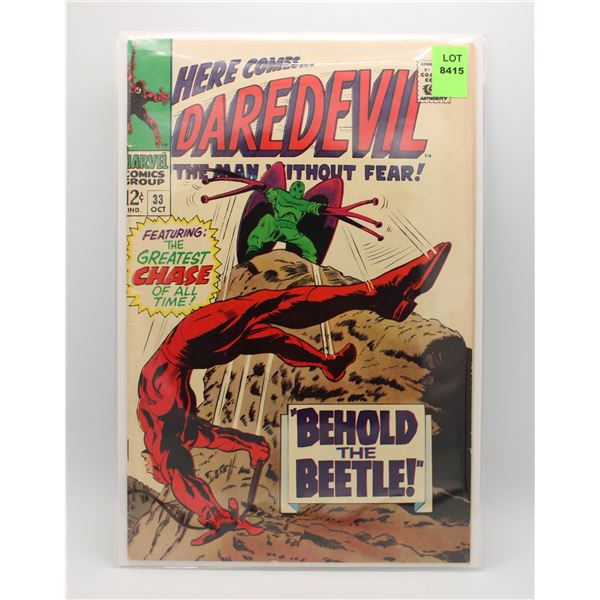 DAREDEVIL #33 --- 12 CENT COVER