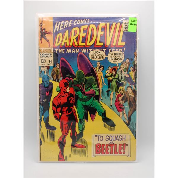 DAREDEVIL #34 --- 12 CENT COVER