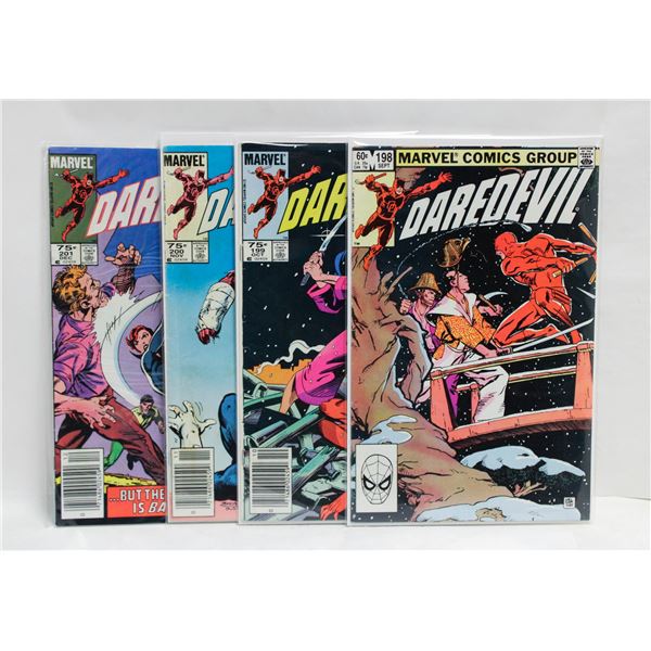 DAREDEVIL --- 4 COMICS