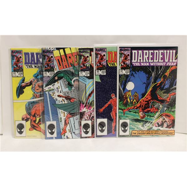 DAREDEVIL --- 5 COMICS