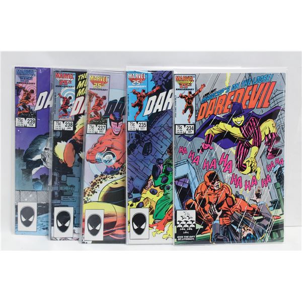 DAREDEVIL --- 5 COMICS