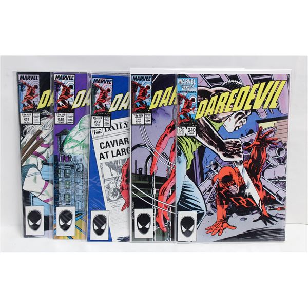 DAREDEVIL --- 5 COMICS