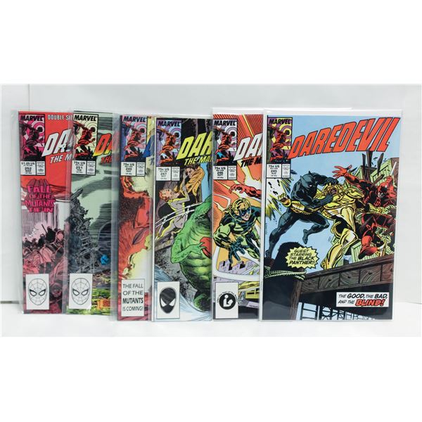 DAREDEVIL --- 6 COMICS