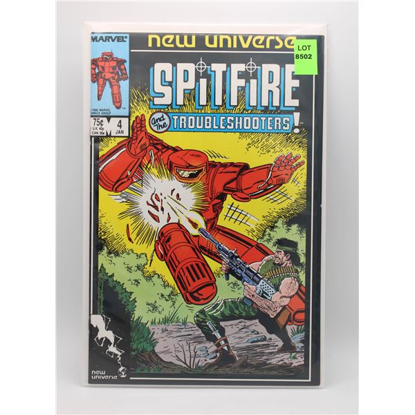 SPITFIRE AND THE TROUBLESHOOTERS #4