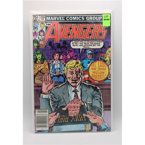 AVENGERS #228 --- CPV