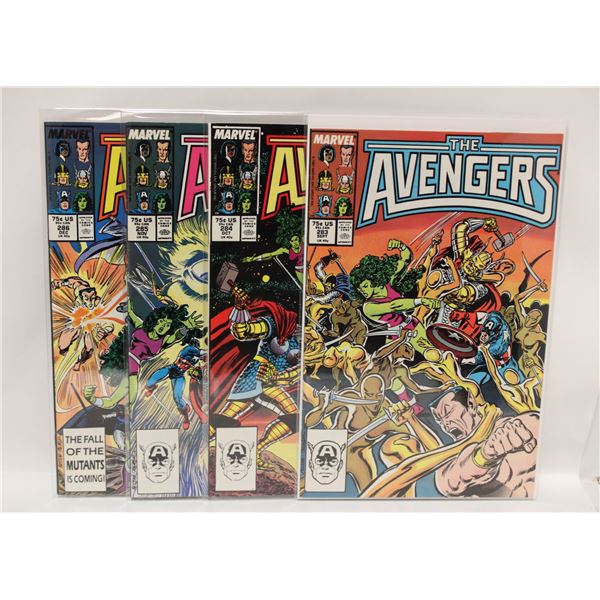 AVENGERS --- 4 COMICS