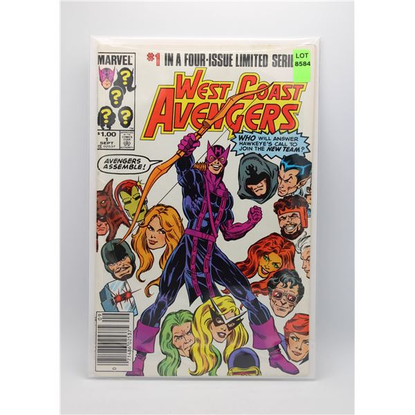 WEST COAST AVENGERS #1 --- CPV