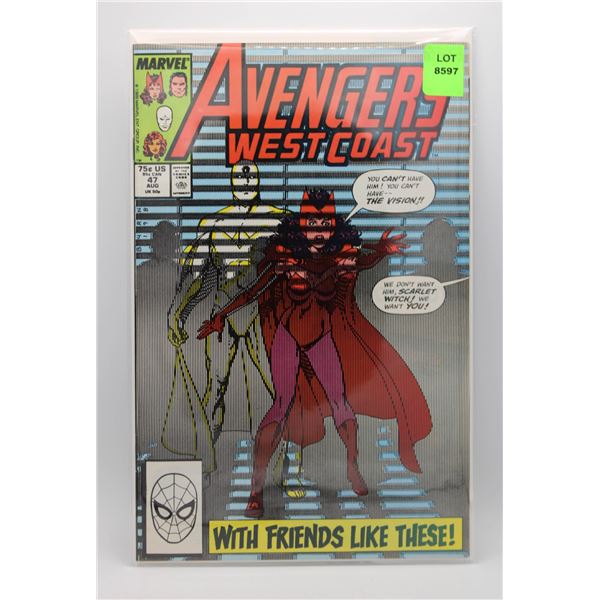 AVENGERS WEST COAST #47