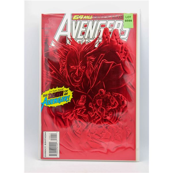 AVENGERS WEST COAST #100 --- RED FOIL COVER