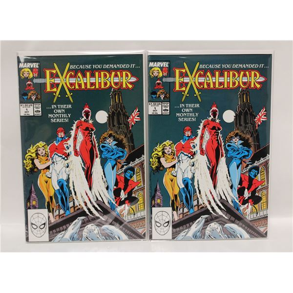 EXCALIBUR #1 --- 2 COPIES