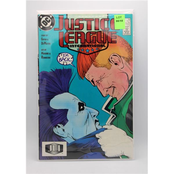 JUSTICE LEAGUE INTERNATIONAL #19