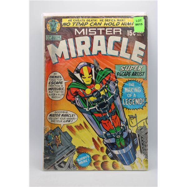 MISTER MIRACLE #1 --- 15 CENT COVER