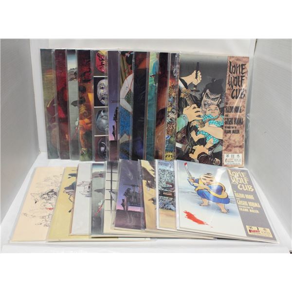 LONE WOLF AND CUB --- 21 COMICS