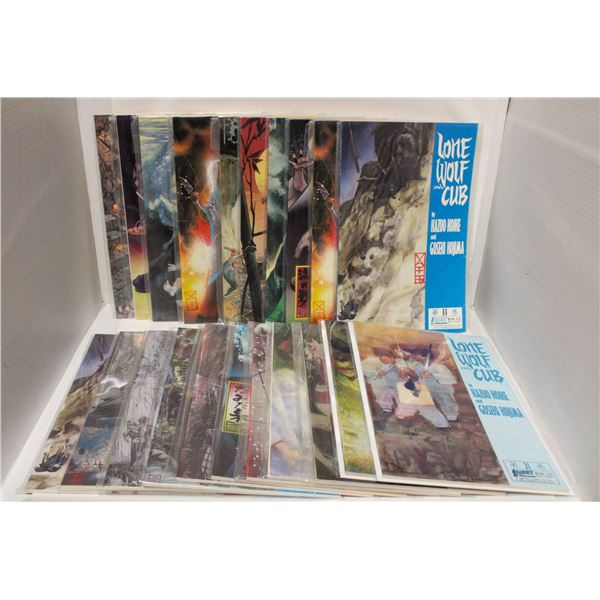 LONE WOLF AND CUB --- 21 COMICS