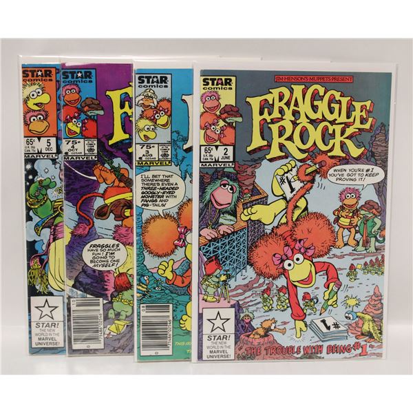 FRAGGLE ROCK --- 5 COMICS INCLUDING CPV