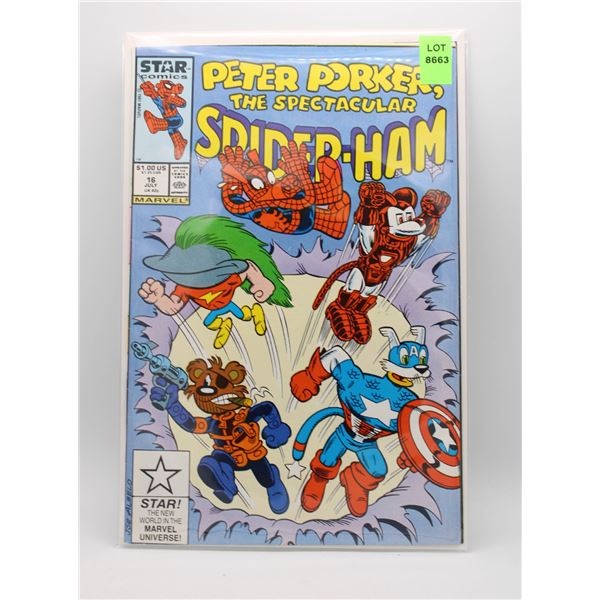 PETER PORKER, THE SPECTACULAR SPIDER-HAM #16