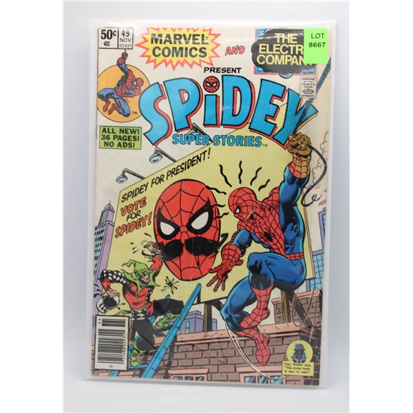 SPIDEY SUPER STORIES #49
