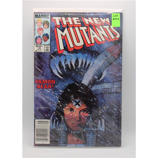 NEW MUTANTS #18 --- NEWSSTAND EDITION