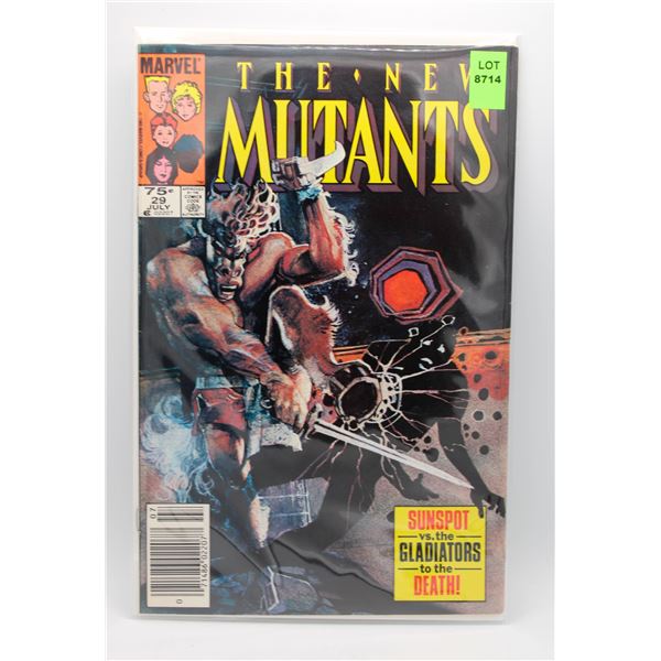 NEW MUTANTS #29 --- CPV