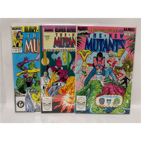 NEW MUTANTS - ANNUAL #3, #4 AND #5