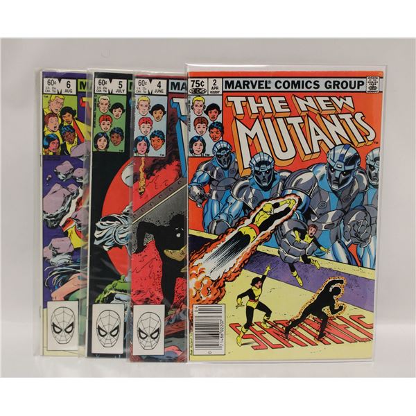 NEW MUTANTS --- 4 COMICS