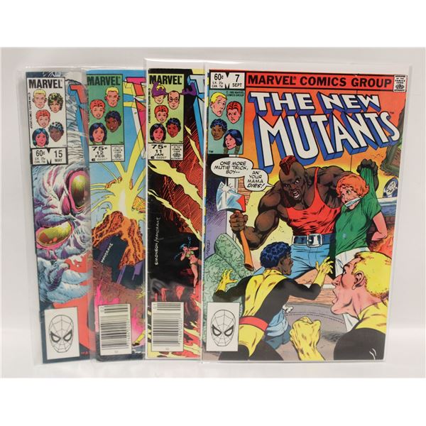 NEW MUTANTS --- 4 COMICS