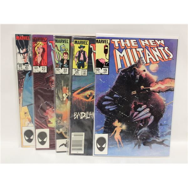 NEW MUTANTS --- 5 COMICS