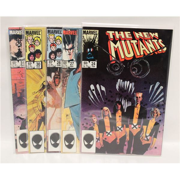 NEW MUTANTS --- 5 COMICS
