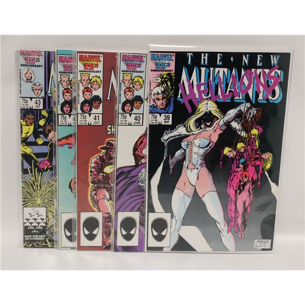 NEW MUTANTS --- 5 COMICS