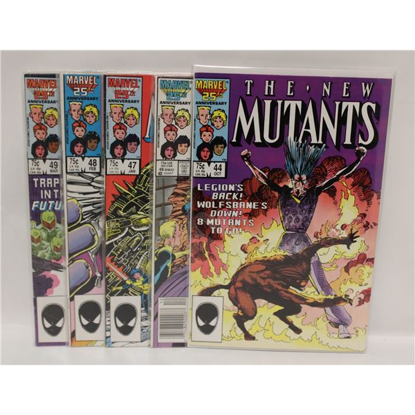 NEW MUTANTS --- 5 COMICS