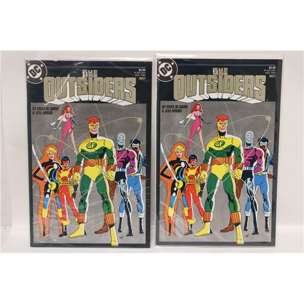 OUTSIDERS #1 --- 2 COPIES