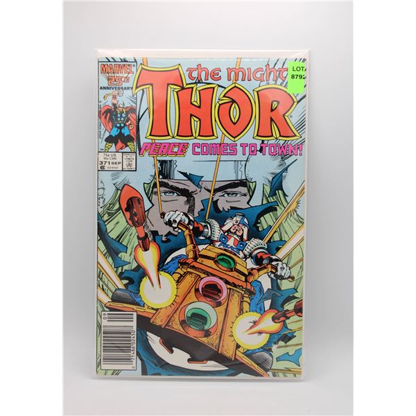 THOR #371 --- NEWSSTAND EDITION