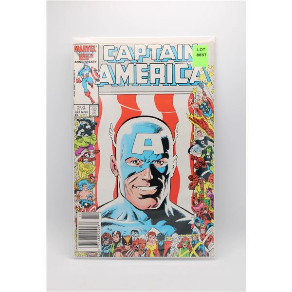 CAPTAIN AMERICA #323 --- NEWSSTAND EDITION